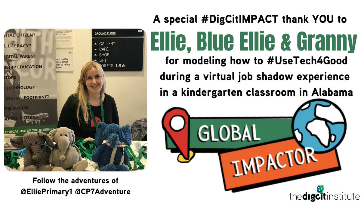 Great to be part of the #GlobalImpactor team! #DigCitIMPACT @PedagooFriday