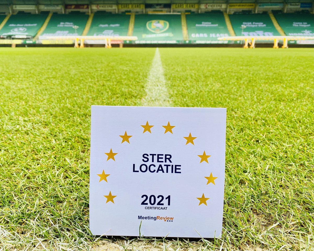 Met trots kan het Hospitality &amp; Events Cars Jeans Stadion zichzelf een #STERlocatie noemen. Dit predicaat is op de thuishaven van <a href="/ADODenHaag/">ADO Den Haag</a> geplakt, omdat het stadion als #evenementenlocatie een uitstekende reviewscore van een 9,3 geniet bij het gerenommeerde <a href="/MeetingReview/">MeetingReview</a>.