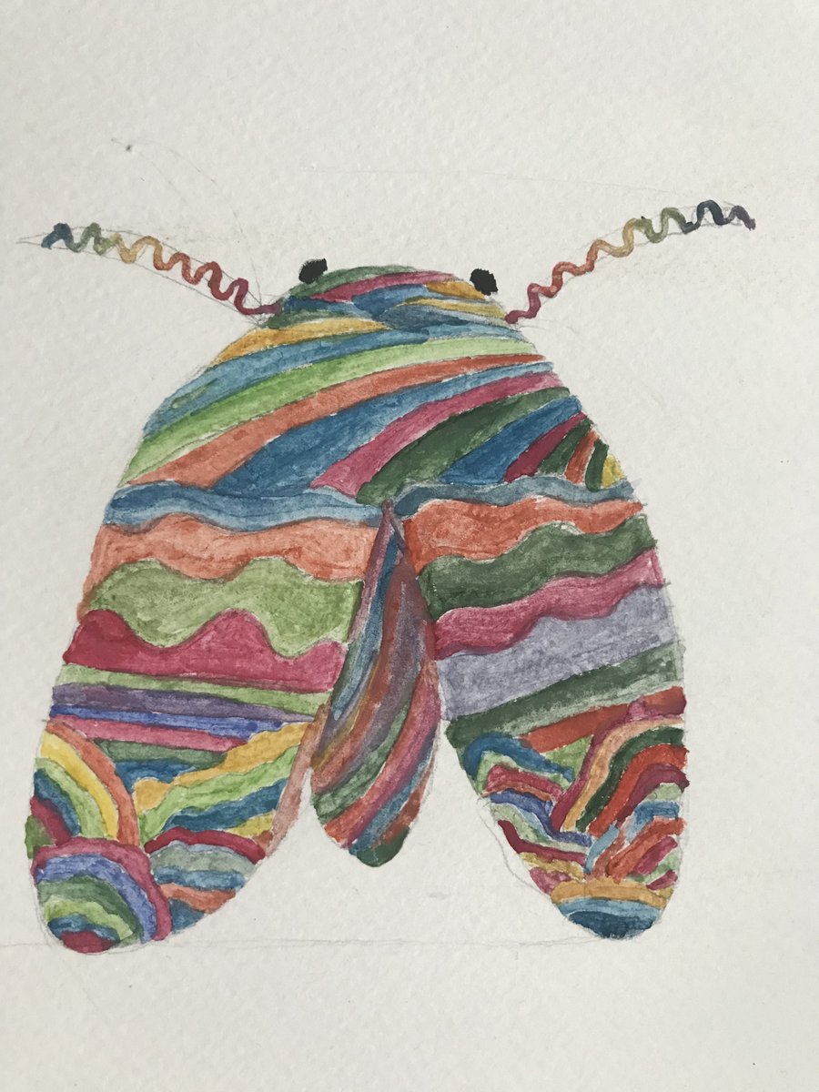 ArtNwc's tweet image. Year 7 have been creating their own, beautifully coloured and decorated, 3D butterflies and moths from cardboard. Here are Amelia, Greesma and Hiba&apos;s designs. 
#NWCAlwaysLearning #GuidedHomeLearning #NWCFamily #NWCLearningWithoutLimits 
@GDST