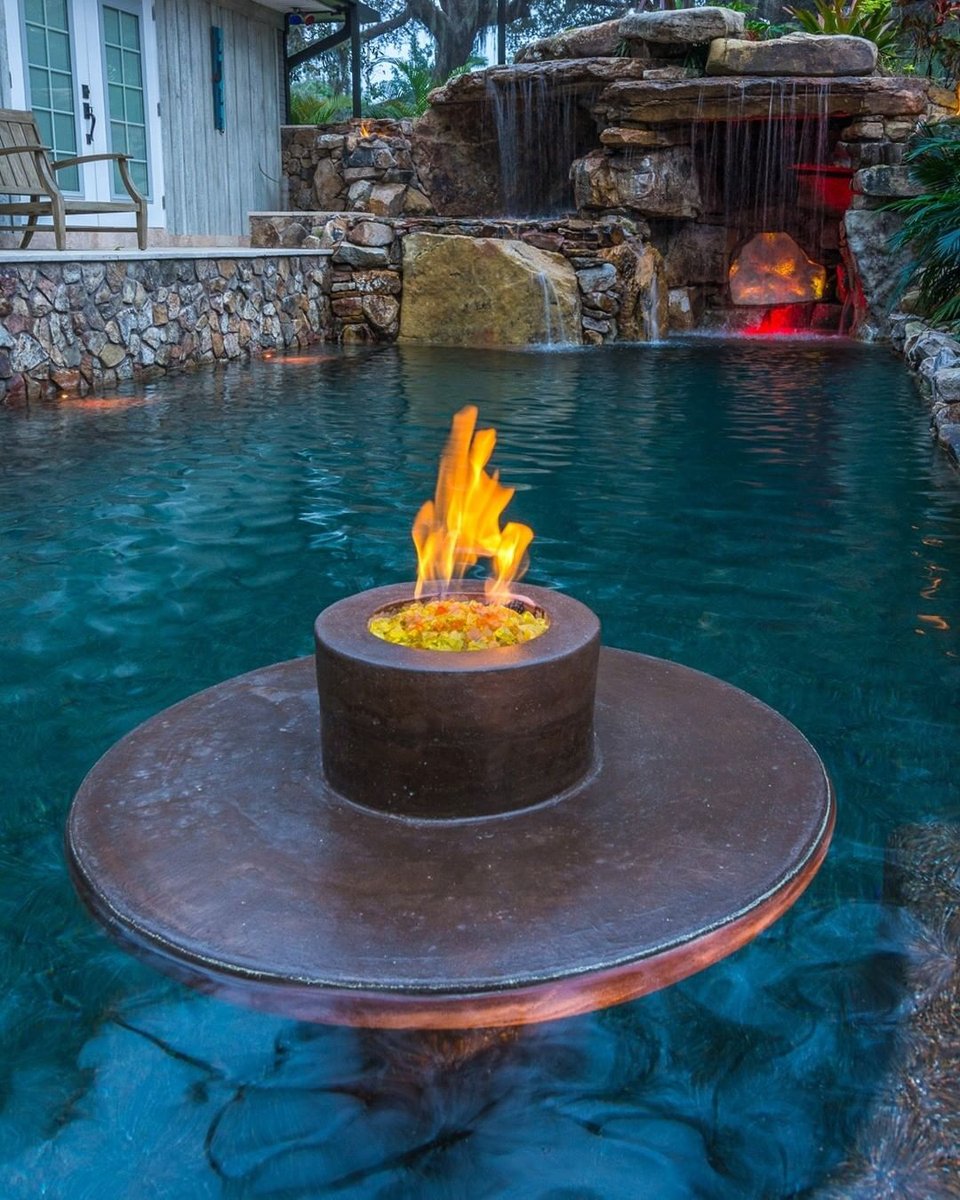 HeathAJordan's tweet photo. #RT @lucaslagoons: #FireFeatureFriday We create a jaw-dropping environment of recreation and relaxation that is 100% customized and unique to every client!
#insanepools #lucaslagoons #fire #firefeature #firepit https://t.co/5NJODM70Ho