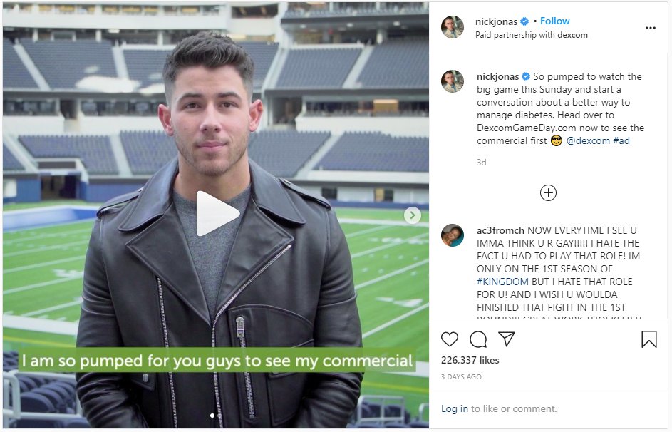 Some first-timers have seen big success on social early on thanks to leveraging some pretty big names in ways that land w/ their audience:•  @Logitech x  @LilNasX teasing a new song• Dexcom x  @nickjonas telling a personal story around the brand(4/6)