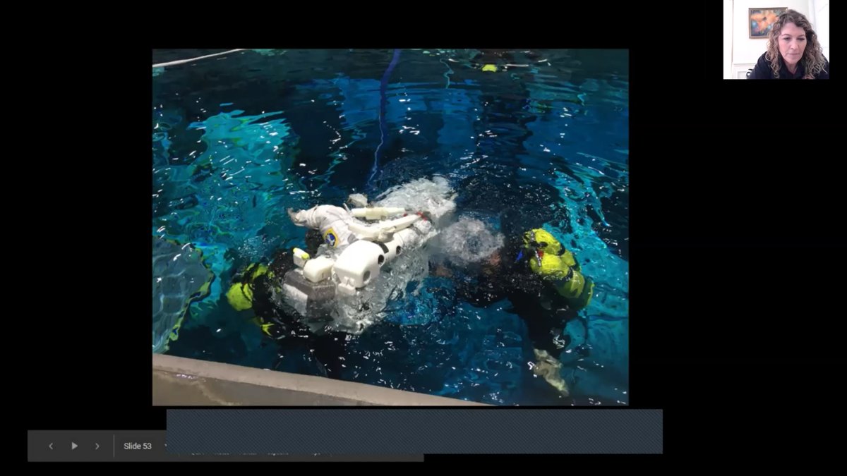 SpaceCenterHou's tweet photo. Teachers are diving into the #SEEC2021 tours with an in-depth look at how they can incorporate the Neutral Buoyancy Lab (NBL) in their classrooms, including a tour and interview with an NBL diver. Sign up for SEEC &amp; get on-demand content access for 1 year: https://t.co/oicQLnwziW https://t.co/sVanY8SiG2