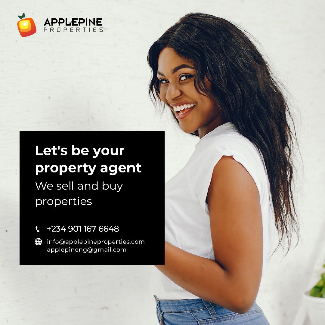 applepine_ent's tweet photo. Where ever you need a commercial or residential property... Applepine Properties got you covered. Reach us today for property briefs and enqiries. https://t.co/1EMwTI1nT3