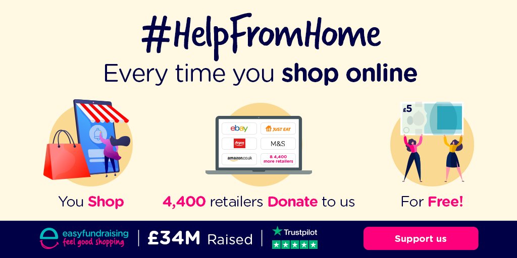 Shopping from your sofa during lockdown? Please help RDA UK raise much needed funds by doing your online shopping via <a href="/easyuk/">easyfundraising</a> it's free and easy to sign up easyfundraising.org.uk/causes/rdanati… Thank you!