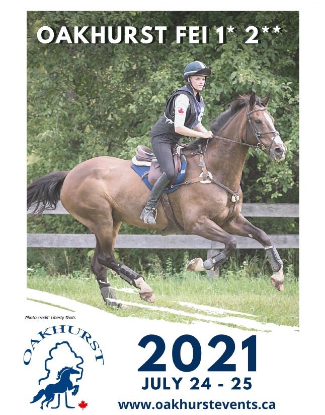 169 days until the first 2* rider goes down the centre line at Oakhurst FEI HT - July 24, 2021. Who’s excited!?!

We’ve launched a new website for sponsors, volunteers and competitors: oakhurstevents.ca

We are looking for sponsor partners!
#isittoosoontostartthecountdown?