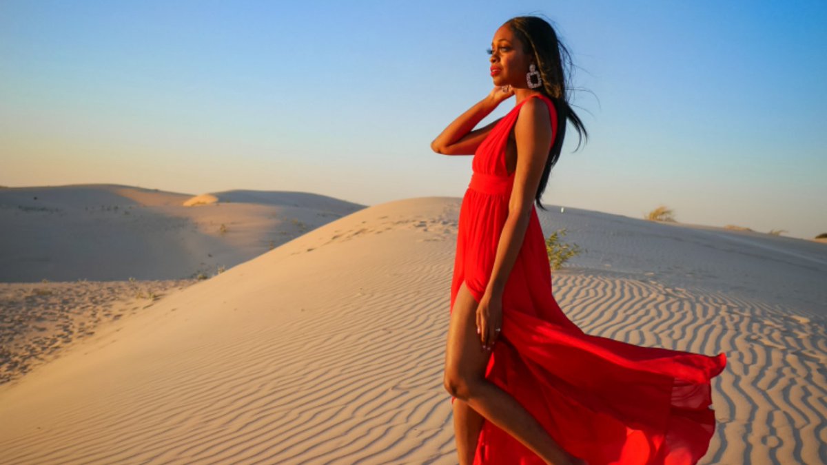 FFFierceStyle's tweet photo. National #WearRedDay Raise awareness about cardiovascular disease! https://t.co/xzUuV1GFYK #fridaymorning #FridayFeeling #texas #travel #monahansdesert #Desert #roadtrip #shareblackstories https://t.co/C5ySlFziu0