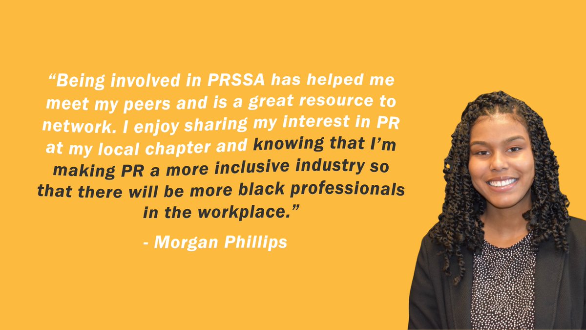 prssaofficial's tweet photo. A reminder for your Friday that allowing Black voices to be heard and utilized is helping make our industry more diverse! #PRSSABHM https://t.co/xcBS98BLOY