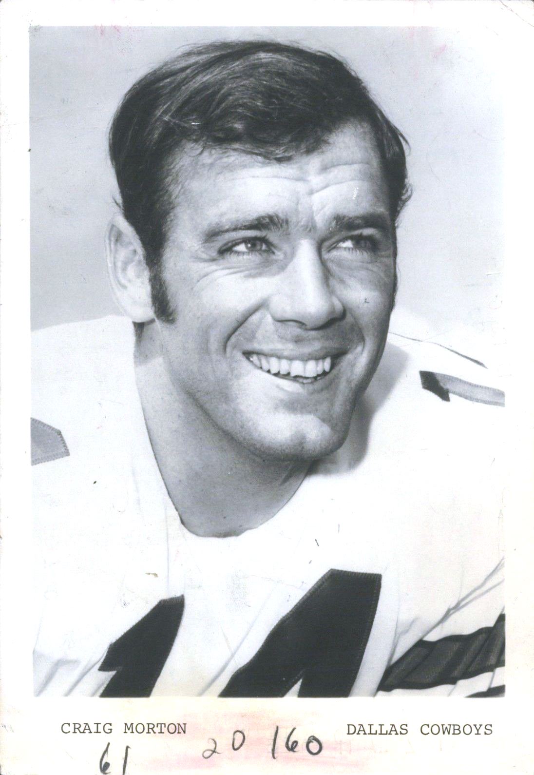 Feb 5: Happy birthday to former Cowboy Craig Morton (QB: 1965-74, b. 1943). What was Morton\s nickname? 