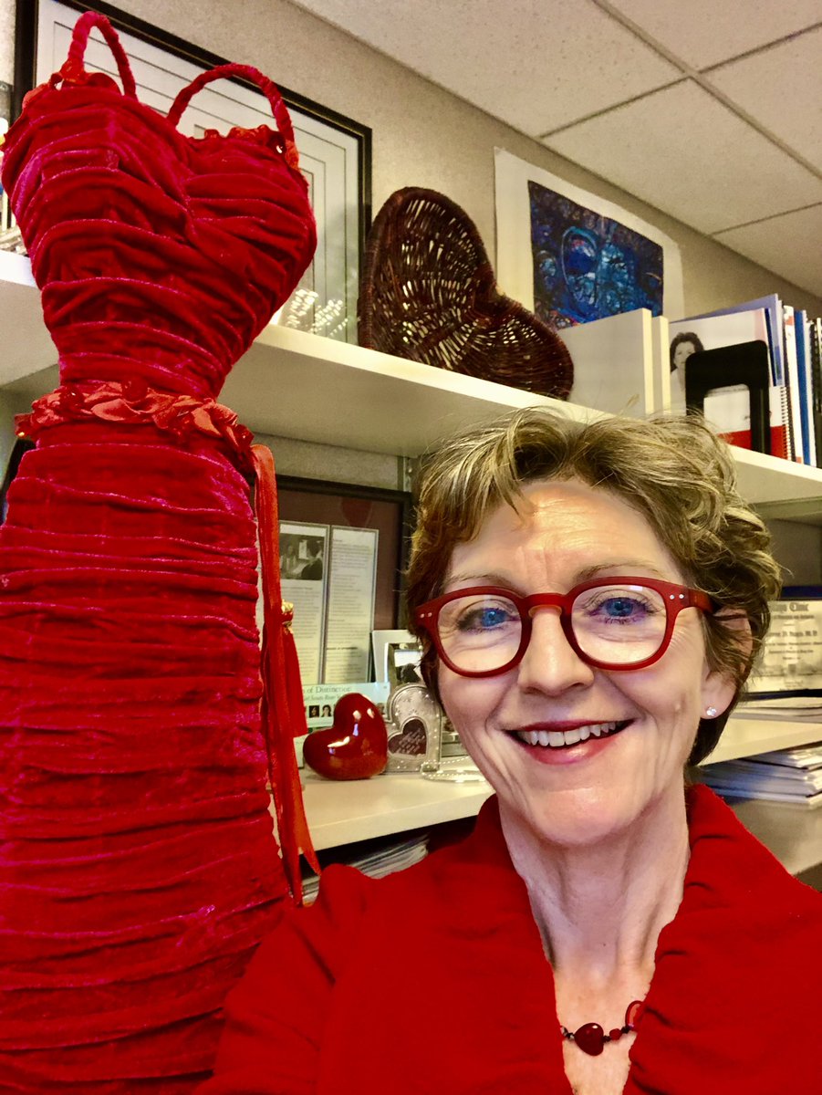 #NationalWearRedDay Take care of your heart. Educate, investigate, advocate, and legislate for better heart health for women AND men. I #WearRed for the millions of women at risk for &amp; living with #HeartDisease.