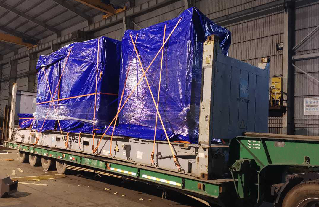 Sections of the DSTAR (Demonstration Truss Assembly Robot) left the fabricator and are getting ready to head to our testing facility in Southern California.  #SpaceConstruction #FirstAssembly #OAC