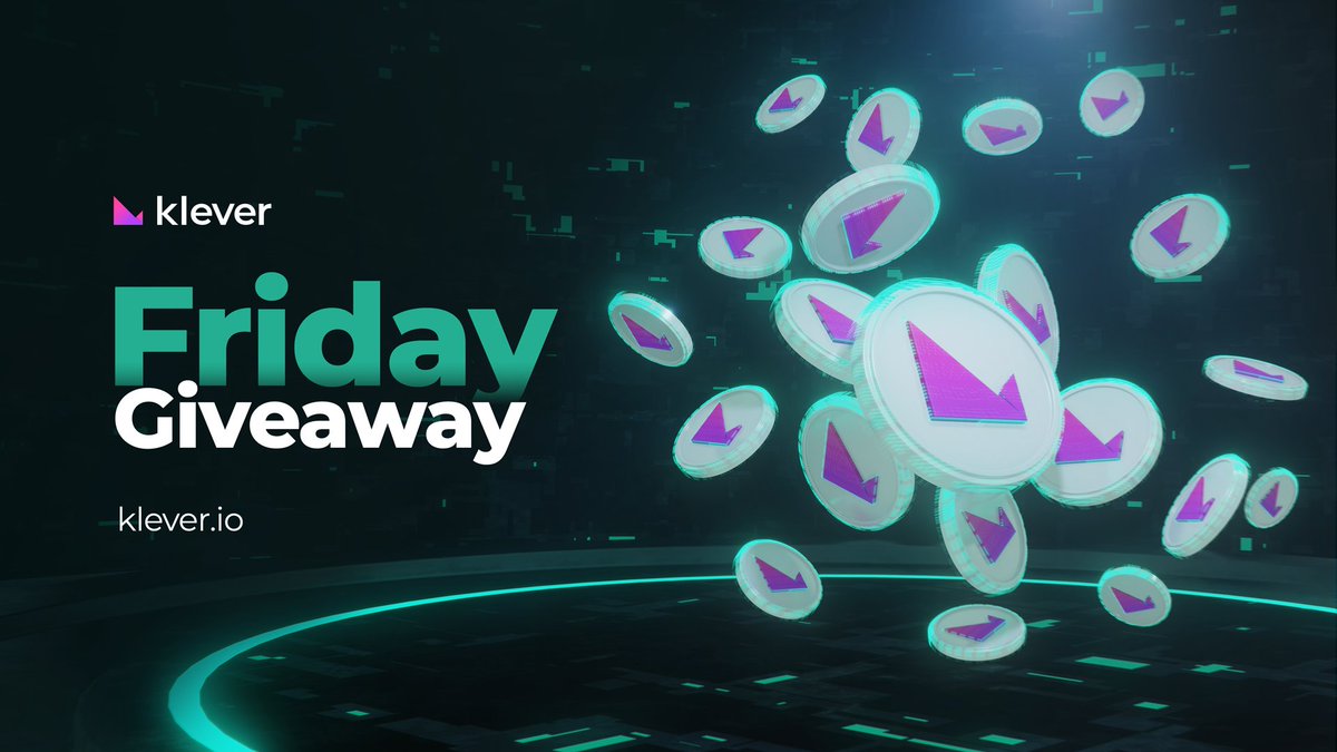 🔥 #KleverFriday #Giveaway 🔥 To celebrate #KLV listing on @kucoincom today, we're giving away 50,000 $KLV to 25 lucky winners! All you need to do is Like + RT + Follow @klever_io! Klever.io 💚 KuCoin.com #klever #kucoin #bitcoin #btc #eth #trx #xrp