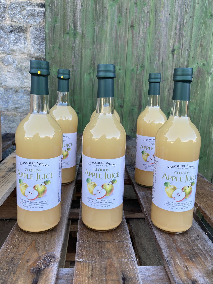 Yorkshire Wolds Apple Juice tweet media
