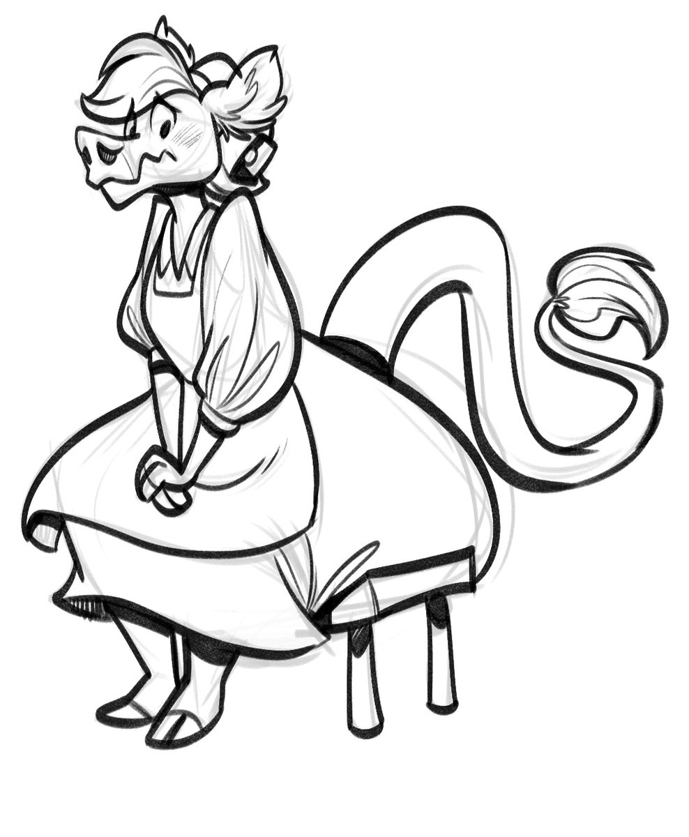 27. Motherly disposition Larger lasses who are nice and kind, but firm enough to tell you where they want you to be and possibly push you there if need be are nice...doubly so if they're a bit shy in certain scenarios. Art by pac