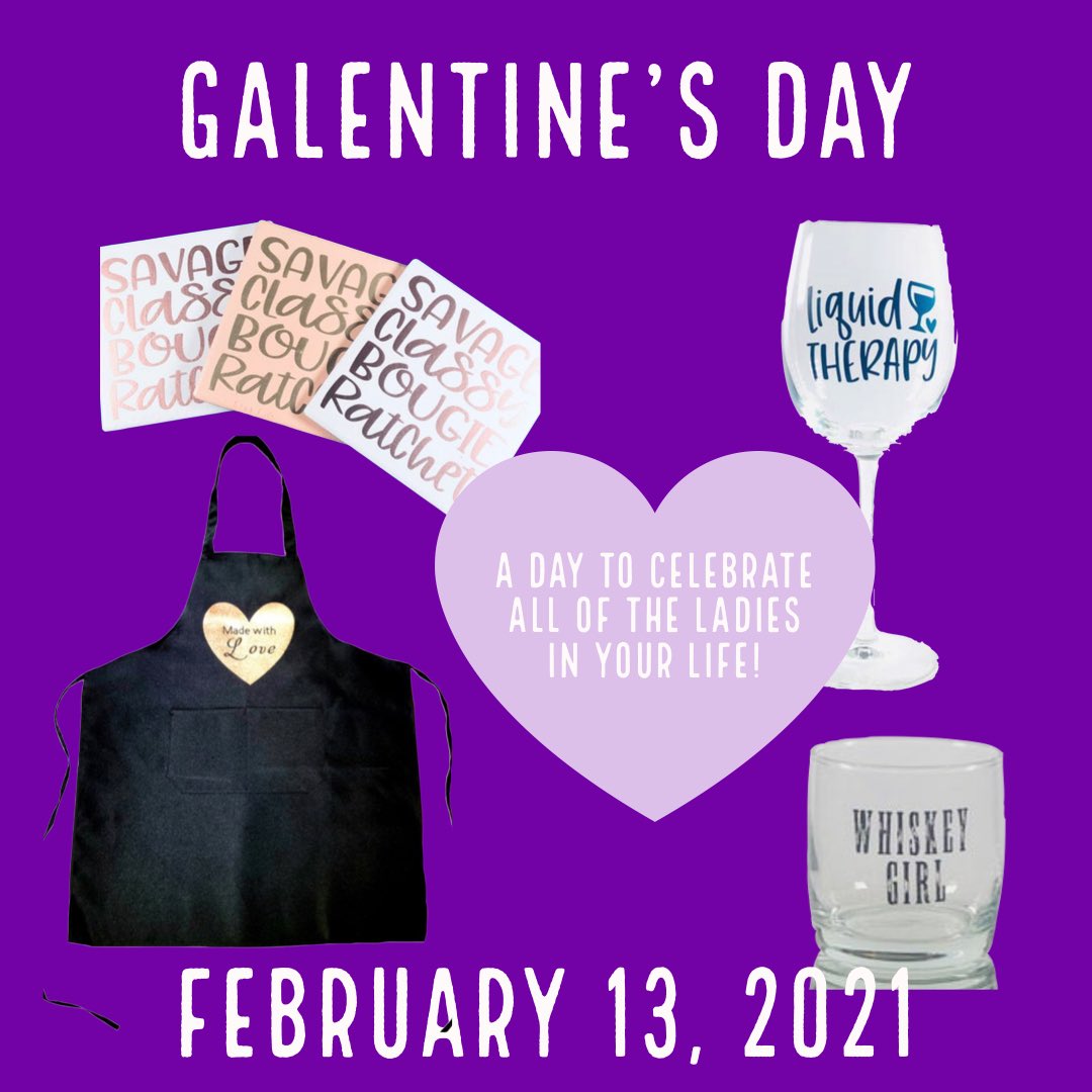 Yes, Galentine’s Day is a real thing and we💜 it! Who needs an excuse to celebrate all the spectacular ladies in your life!? Check out our shop for some unique gift ideas!Speckledco.Etsy.com.

#galentinesday #uniquegifts #celebratewomeneveryday #smallbusiness #womeninbusiness
