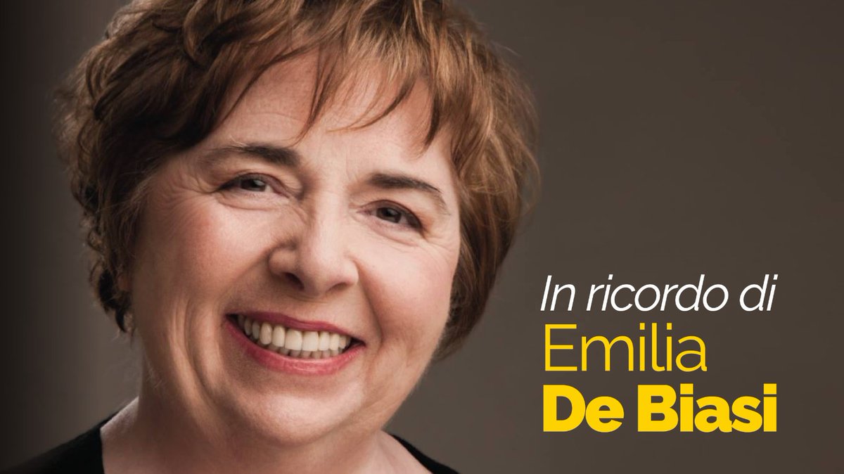 A un mese dalla scomparsa il <a href="/pdnetwork/">Partito Democratico 🇮🇹 🇪🇺</a> e <a href="/DonnePd/">Conferenza Nazionale Donne Democratiche</a> ricordano Emilia De Biasi. 

Sempre in prima linea per i diritti delle donne, è diventata un punto di riferimento per un’intera comunità. Che non la dimenticherà mai.

Ascolta il podcast su #RadioImmagina
bit.ly/3jjNn19