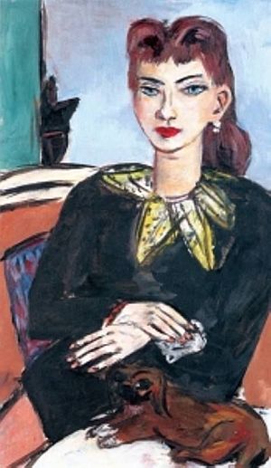 Letnapark's tweet photo. #Mathilde Beckmann, geb. von #Kaulbach, genannt #Quappi *5.2.1904 München – 30.3.1986 Jacksonville FL; Geigerin, Sängerin; Ehefrau, Nachlassverwalterin v Max #Beckmann.
Berufliche Ambitionen gibt sie nach der Heirat auf, 1937 #Exil; sie ist Modell, Dolmetscherin, Sekretärin. https://t.co/yiFOlaN3Zm
