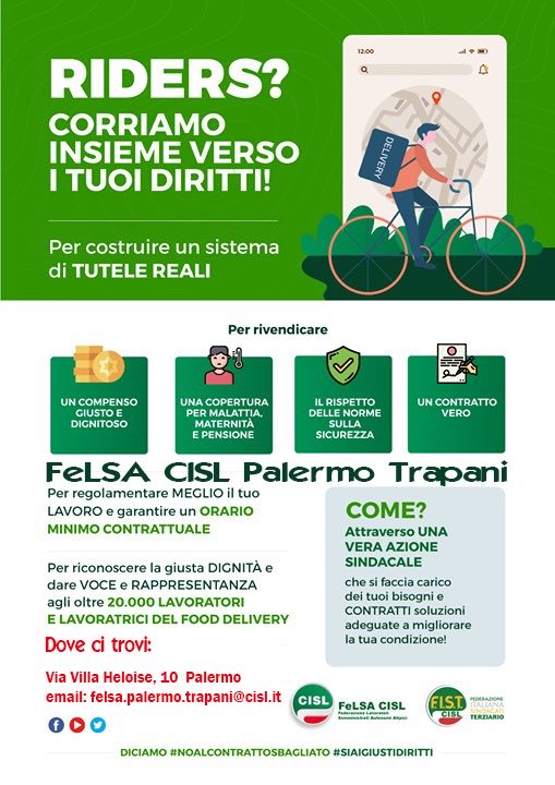 felsa cisl pa-tp tweet media