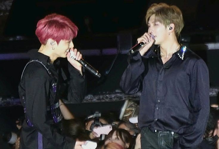 In conclusion, Jungkook loves his Namjoon hyung and he is so inspired by him. He never fails to show us and the world how much his Hyung means to him and I think that's beautiful :))