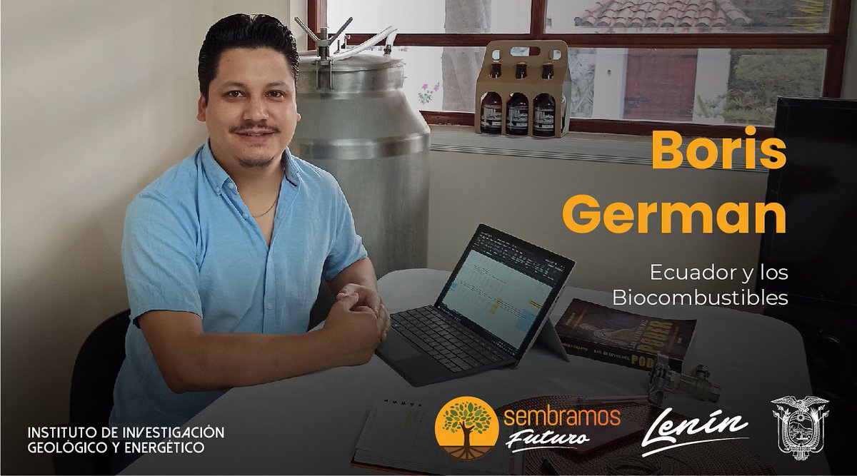 IIGE_Ec's tweet photo. #LaNoticiaDelDía "Ecuador y los Biocombustibles", es el artículo escrito por Boris German, Analista Técnico del IIGE, publicado en el portal de Petroenergía. Te invitamos a leerlo ➡ https://t.co/ObeHEA5yYU
#SectoresQueTrabajanPorTi
#SembramosFuturo https://t.co/l9t6ae9TB4