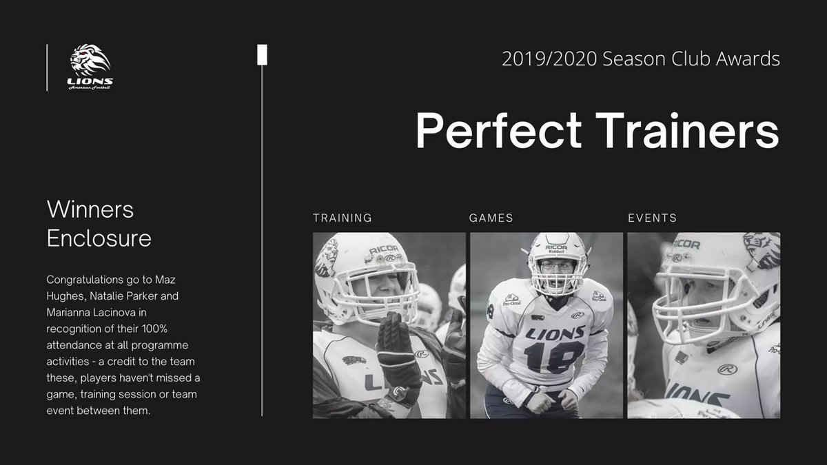 2019/20 End of Season Awards...big up our #PerfectTrainers, who were 💯% for attendance throughout the season at all main club events - nice one <a href="/Mazzle86/">Mariette Cox</a>, Nat Parker and Marianna Lacinova. 🤟. Original images courtesy of <a href="/jodydemay/">Jody Davies Photography</a> with thanks.
