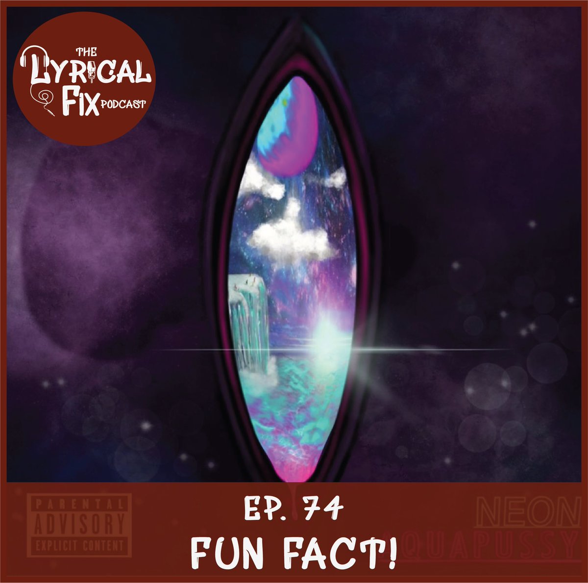 thelyricalfix's tweet photo. Ep 74, “Fun Fact!” IS OUT NOW!

Starring the Queen herself, @lbthegreatsttp

‘NEON AQUAPUSSY’ available EVERYWHERE! Go ahead and get you taste 👑✨ https://t.co/L7sRYXk8nQ