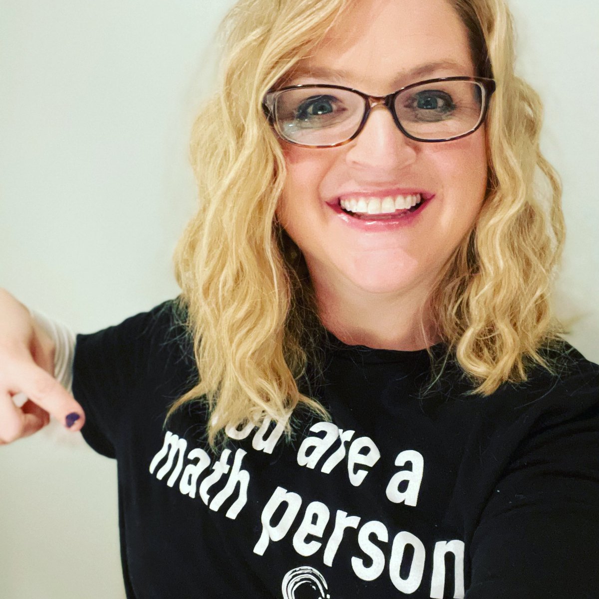 Today I am rockin’ this shirt in honor and memory of <a href="/johnberray/">John Berray</a>, one of the most passionate #mathpeople I’ve ever known! Happy birthday John! #johnberray #youareamathperson #wearemathpeople