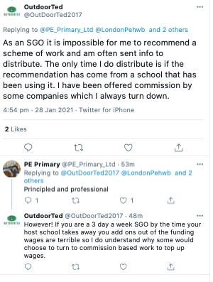 MattersActive's tweet photo. @PE_Primary_Ltd @cardellePE @afPE_PE @YouthSportTrust @Sport_England @suewilkinson13 @AliOliverYST @tphollingsworth @Tanni_GT @LondonPehwb @VicksRandall82 @GHuddPE Scrutiny of recent twitter comments as well as received testimony will prove interesting for
@HuddlestonNigel and @Sport_England
with following concerning criticisms of School Games Organisers.Why does Sport England continue to throw money at #poorpractice? Their words,not ours: https://t.co/GjW3IyxIsU