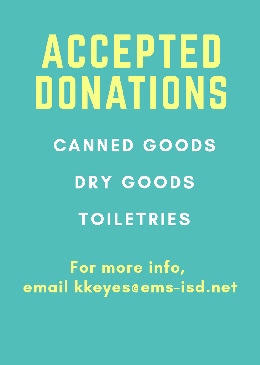 Hey guys! Boswell Student Council is hosting a Can Food Drive-Thru. On the second picture there is the items needed. This is on Saturday, Feb 6th morning from 10 am to 12 pm all donations are going to Community Link. Please participate!