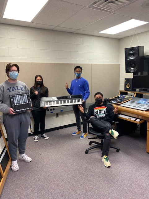 Thanks to @nativeinstruments &amp; @thehustlersguild for donating some great music studio equipment to our studio at Grayson Tech! #NativeInstruments #thehustlersguild
