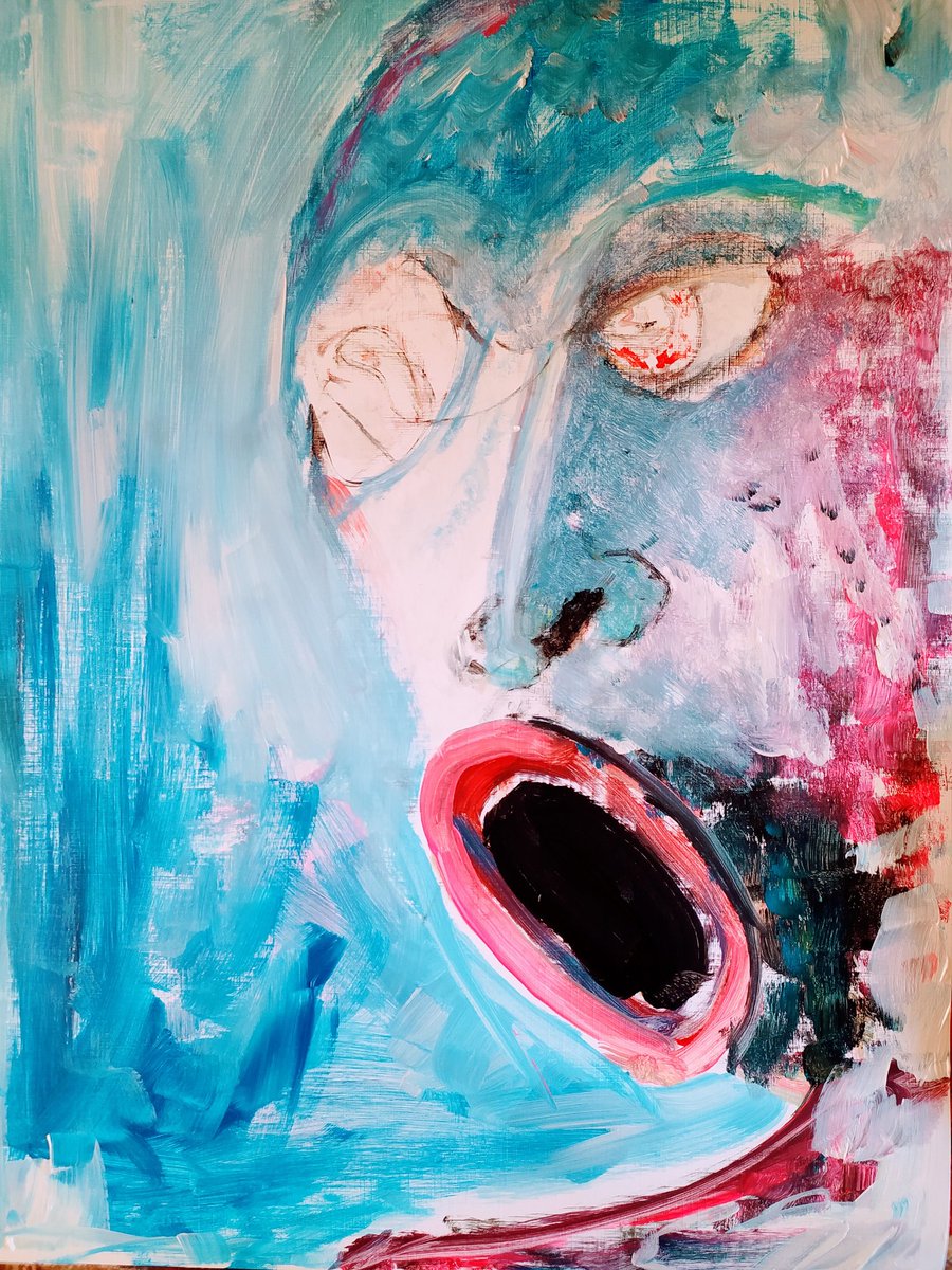 Darkscreamer
#abstractart #abstract #expressionismus

#contemporaryart #artbasel #inflationderkunst #kunst #art #abstract #artbasel #saveArt #Expressionismus #NeoExpressionismus #modernart #rom #Augsburg

#munich #münchen #originalart #kunstwerk #nudisim #NewYork #Paris