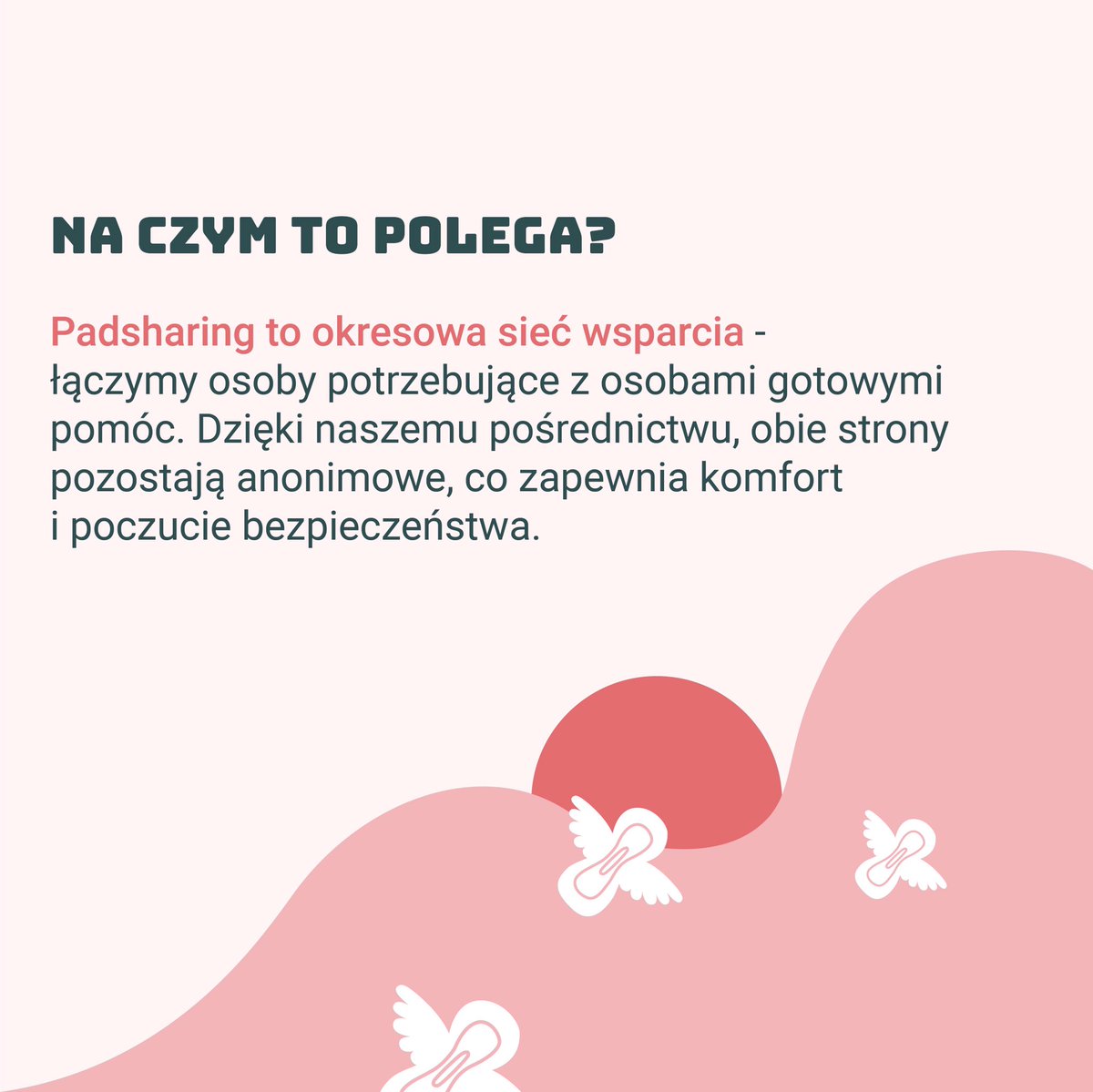 emi_kacz's tweet photo. Dziś zobaczyłam czym jest solidarność❤️ Po 4 godzinach od startu naszej nowej akcji - #padsharing, już 150 osób zadeklarowało, że może opłacić środki menstruacyjne potrzebującej osobie! https://t.co/XB2igq600q