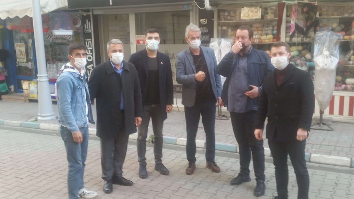 mimmehmetcoban's tweet photo. Bugünkü #SenVarsanBizVarız  çalışmamız kapsamında, esnaf ziyaretlerimizin  ardından. 
#catalca #chpcatalca
#chpcatalcailcebaşkanlığı
#herşeyçokgüzelolacak 
#BizMevsimi #SevgiKazanacak
#UmutIşığı #iktidaryolunda https://t.co/NzSf3SbM9C
