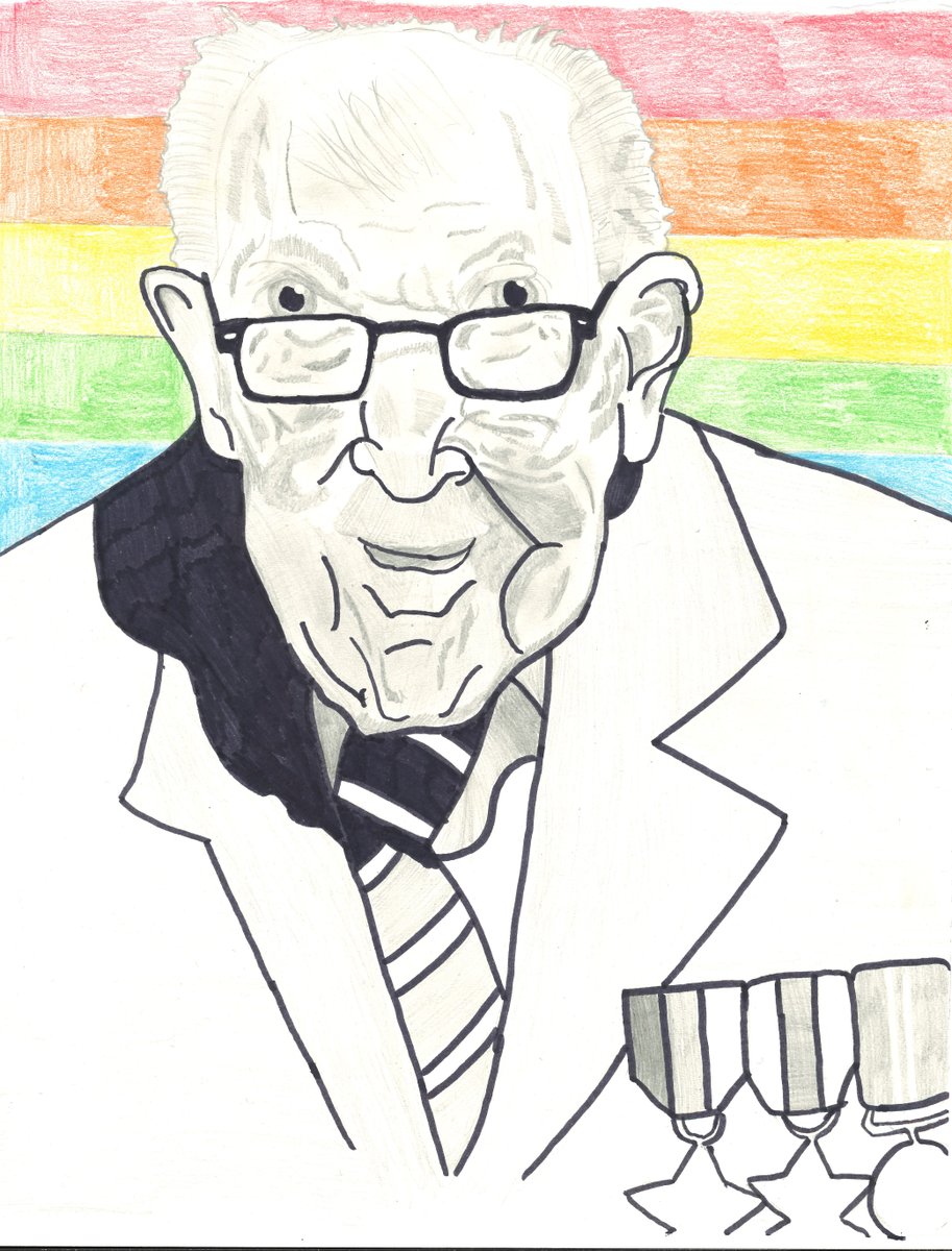 Well done to Academy pupil Will Airey in Year 9 for his picture of Captain Sir Tom Moore, which he created this week.

#FolkestoneAcademy #FindYourTalent
