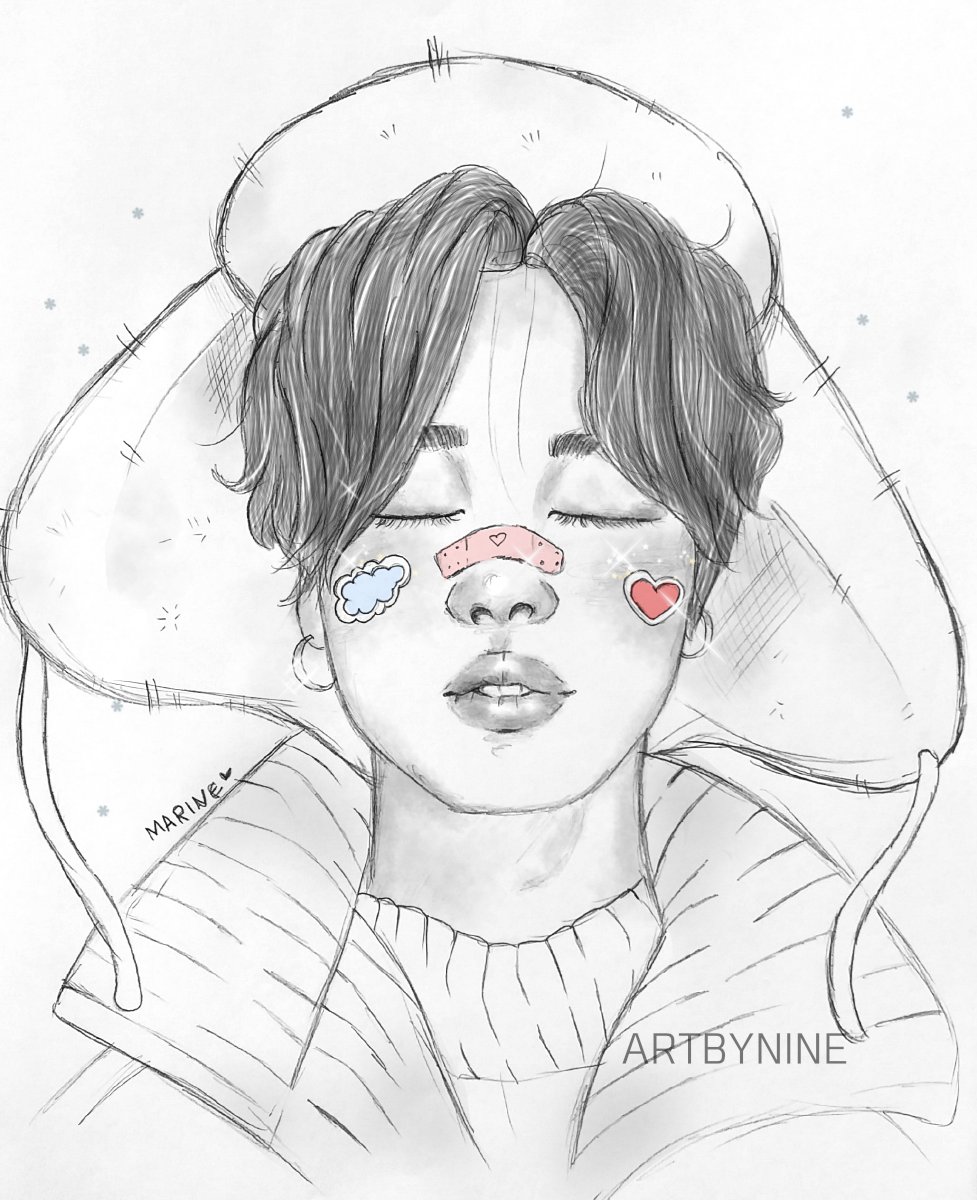artbynine's tweet photo. winter boy ❄ #jimin #btsfanart #jiminfanart https://t.co/6Yd6WfGd0p