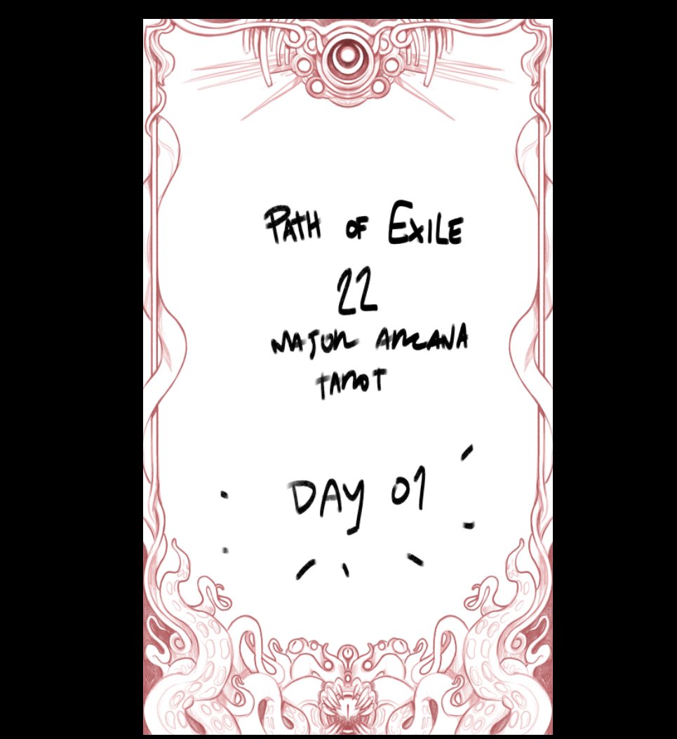 It's happening. Not sure i'll be able to do it, but this is the first step to get it done haha

finish the card layout and start the first one.

@pathofexile here I come 