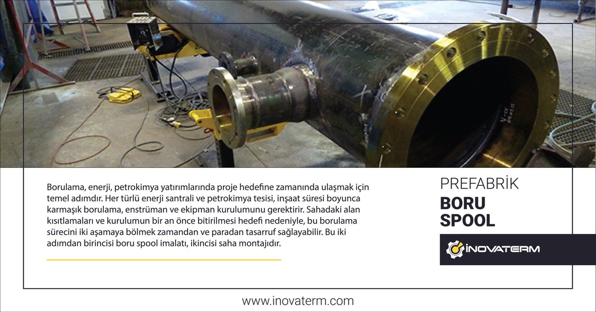 inovaterm's tweet photo. #inovaterm #mühendislik #engineering #pipe #spool #prefabrication #boru #pipespool #powerplants #piping #construction #production #üretim #imalat https://t.co/5dq1Vjl8Sy