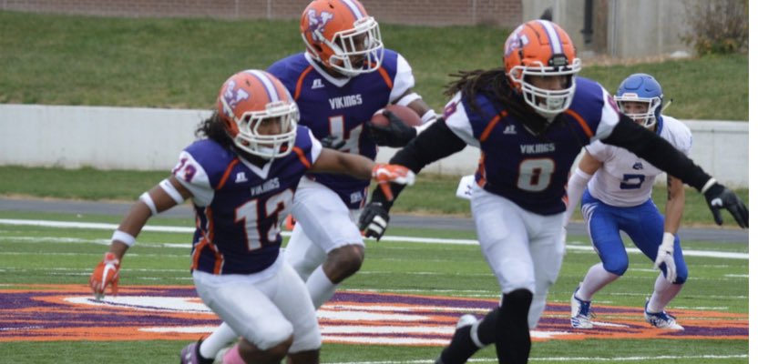 TerryGoBrazy's tweet photo. #AGTG Extremely blessed  to say that I have received my 1st offer from Missouri Valley College🟠🟣 #goVikings🤟🏿 @SedberryJr @TerrellTigerFB @CoachStilwell https://t.co/53cAjVZxYt