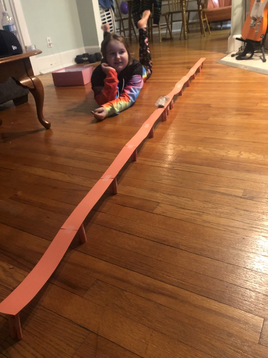 washuisp's tweet image. Willow (3rd grader) created a paper bridge that stretches 9.7 feet long and 3 inches tall! Way to go!

Accept our bridge building STEM Challenge and share your creation with us. #aBitofSTEM
docs.google.com/presentation/d…