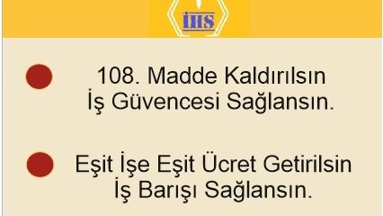 IhsTelegram's tweet photo. #Pttİhs108inciMadde 
Kaldırılmalı, İş Güvencesi tesis edilmeli.
Bu kurumun yükünü çeken binlerce İHS'li personelin Hakkıdır , Adaletin gereğidir. Saygılarımızla.
@fuatoktay @ikalin1 @NumanKurtulmus @lutfielvan   @ZehraZumrutS @hakangulten https://t.co/l4diihf4TF