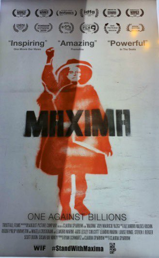 sauga960am's tweet photo. Friday at 12:30pm, @NormMurrayTV is joined by Film Director, Claudia Sparrow to talk about, "Maxima", one of the documentaries in the 18th annual Toronto Human Rights Watch Film Festival, Feb. 18-22 depicting fights for justice across the globe. https://t.co/HtKsrI7hxc