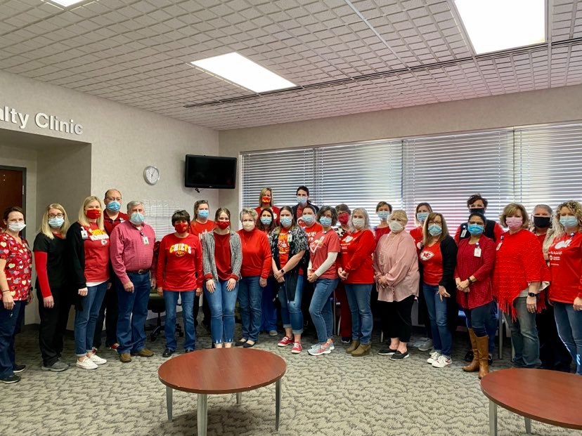AVHealthSystem's tweet image. It's #WearRedDay! Today at AVHS we #GoRedForWomen! Join us and go to WearRedDay.org to help raise awareness of women's #1 killer- cardiovascular disease.

Spread the word. Save lives. Let's Go Red.

#WearRedDay
#WearRedandGive
#GoRedforWomen