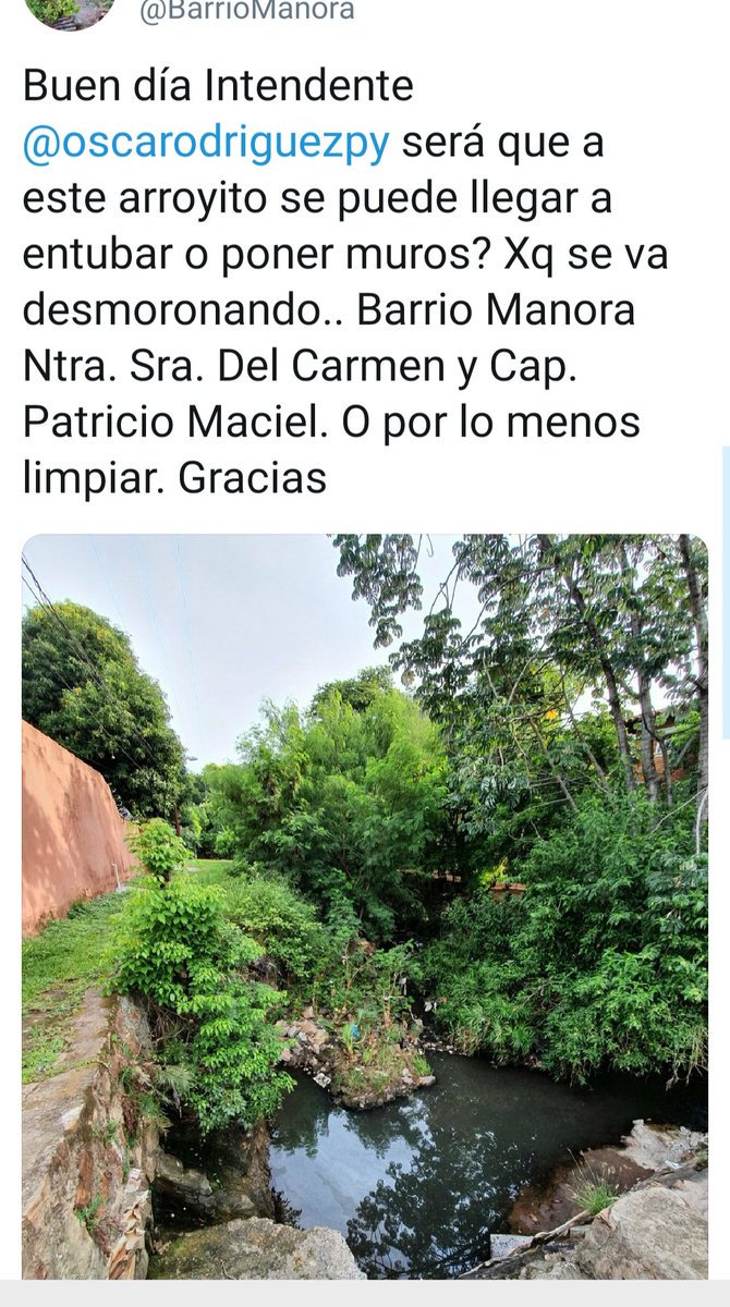 BarrioManora's tweet photo. @elindepepy Y Jamas responden @nenechopy @AsuDsu @AsuncionMuni https://t.co/2yaSTpgoGf