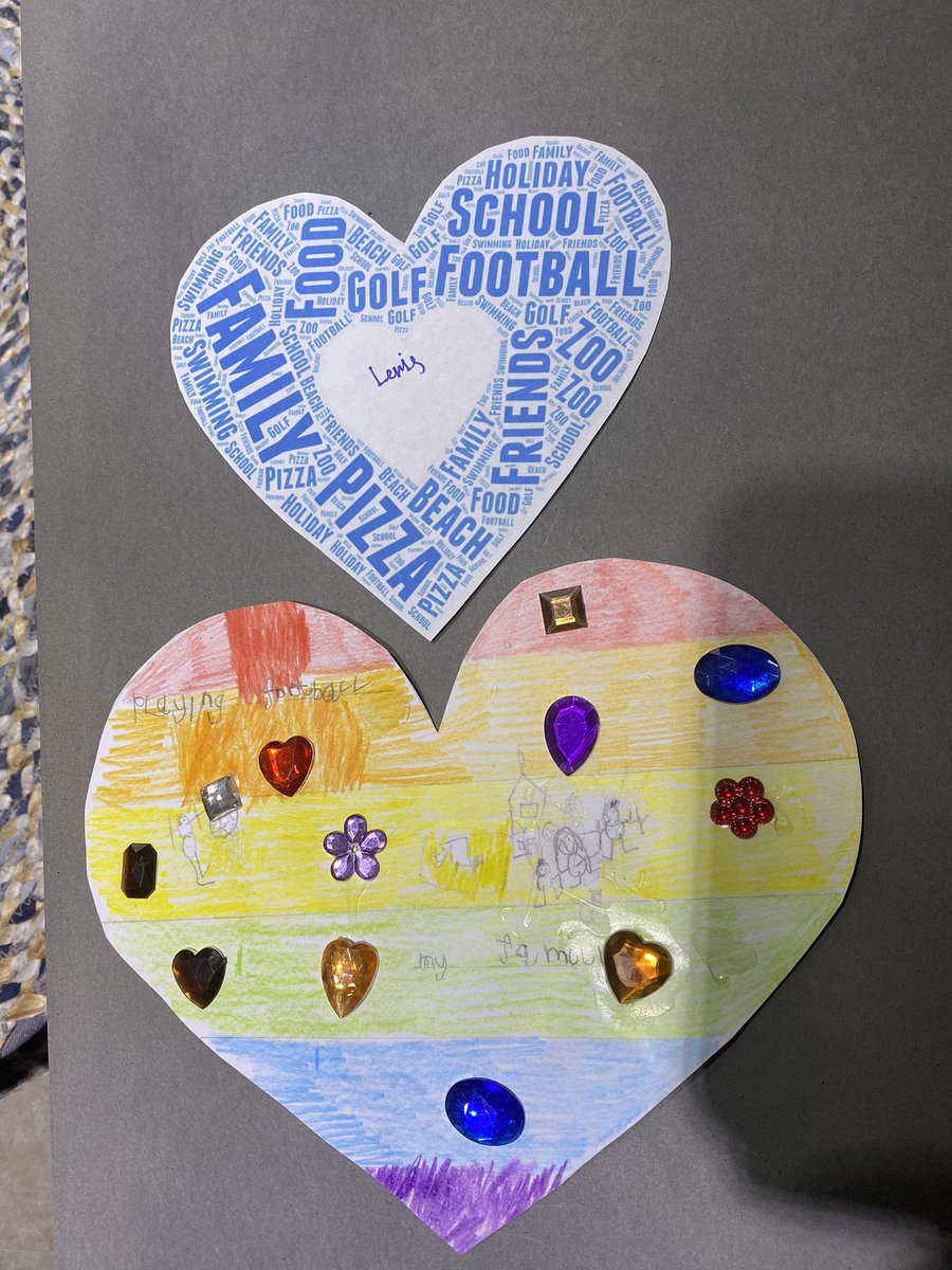 LauraWitcombe's tweet photo. Hearts filled with everything that makes us happy 💙💚💛🧡❤️ #HeartsOfOakdale @RhiwSyrDafydd @MrsWoolleyRSDP @Mr_JonesRSDP https://t.co/MQZZDy1Mmf