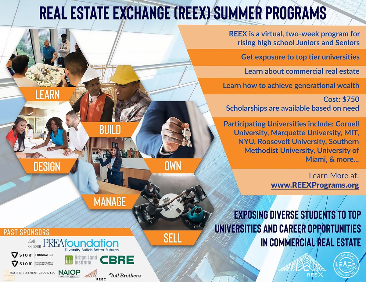 LEADingforlife's tweet image. #HappyFriday #LEADCommunity! The #REEXProgram is an amazing opportunity for rising #highschool juniors &amp;amp; seniors to learn from premier academic faculty with partnering institutes #HarvardUniversity &amp;amp; #HBCU,#HowardUniversity 
Applicants can apply at leadprogram.org/apply today!