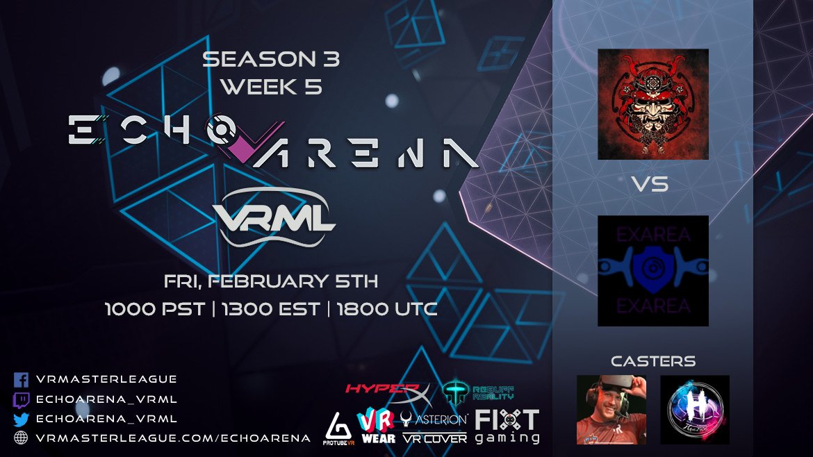 Echo Arena VR Master League tweet media