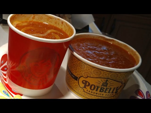ikEnteractive's tweet photo. Wendy’s Chili vs Potbelly Sandwich Shop Chili https://t.co/nklC70BF5f #fridayfeeling #fridaymood #lunch #lunchbreak https://t.co/SU9N8zXchv