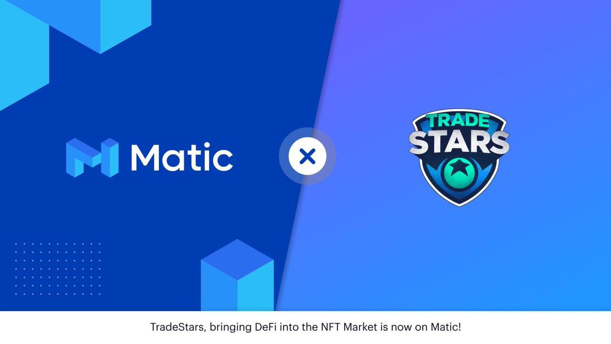 Rahul_2503's tweet photo. 🔥 @maticnetwork is thrilled to announce that @TradeStarsOK is deploying on $MATIC 

#movetomatic
#Poweredbymatic https://t.co/o6MJHLHYCj