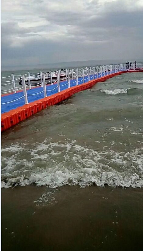 Sea floating pontoons bridges or parking for boats. Contact vendor: sales@marinelifesaving.com