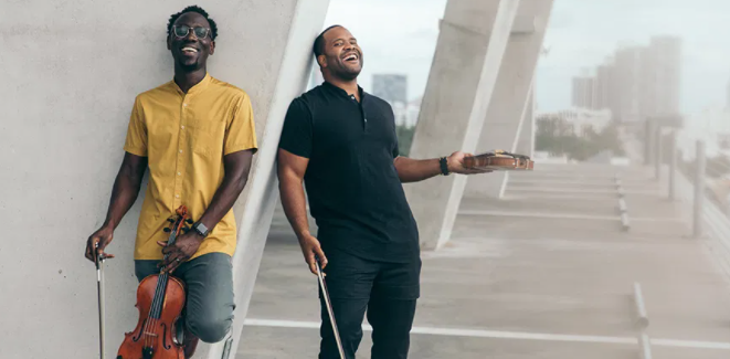 EdExploreSRQ's tweet photo. Teachers, HURRY! @vanwezel  is offering a great FREE virtual concert with Black Violin between now and Feb 17!  Get details and register by visiting https://t.co/il93OPdMjh https://t.co/23ApXZpM4L