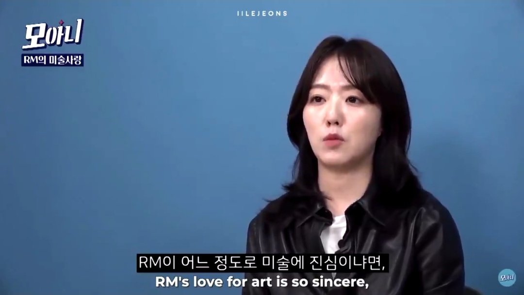 his love for art is so sincere, it's even noticed by otherslink to video: 